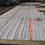 Hydronic In-floor Radiant Heating Installation