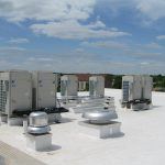 Condensers on Roof